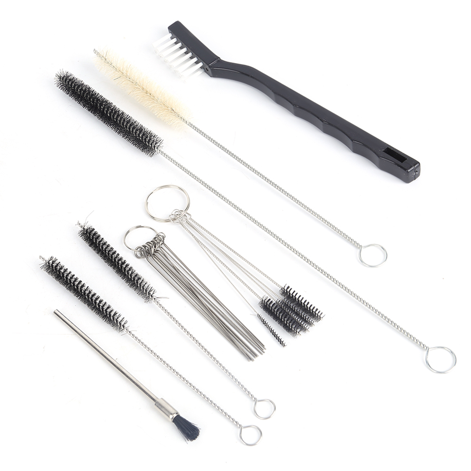 19-teiliges Reinigungsset, Hardware-zubehör, Handwerkzeuge, Airbrush-teile, Tragbar Für Sprühgeräte
