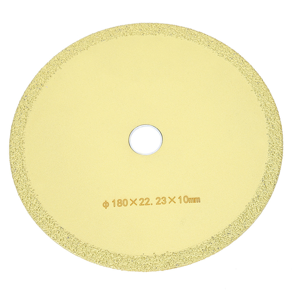Diamantscheibe Zum Schneiden Und Schleifen Von Gusseisen, Fiberglas Und Marmor, 180 X 22,3 X 10 Mm