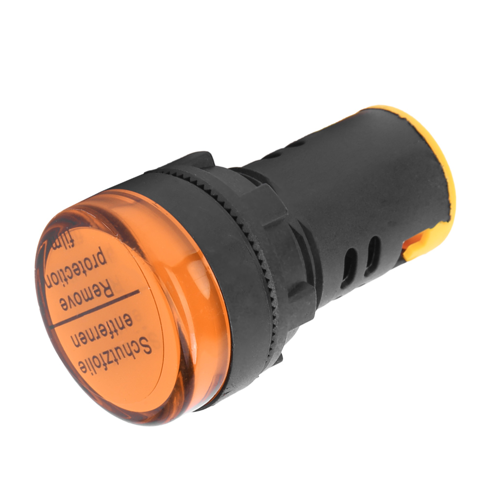10 Berm Led-anzeigeleuchten, Pc-gehäuse, Feuerfest, Durchmesser 22 Mm, 380 V, Ad16-22d/s, Gelb