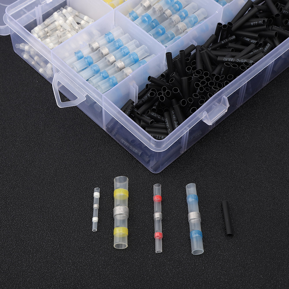 Dichtungssatz Für Elektrische Steckverbinder, Lötmuffen, 600 Stück, Schrumpfschlauchisolierung, Wasserdicht