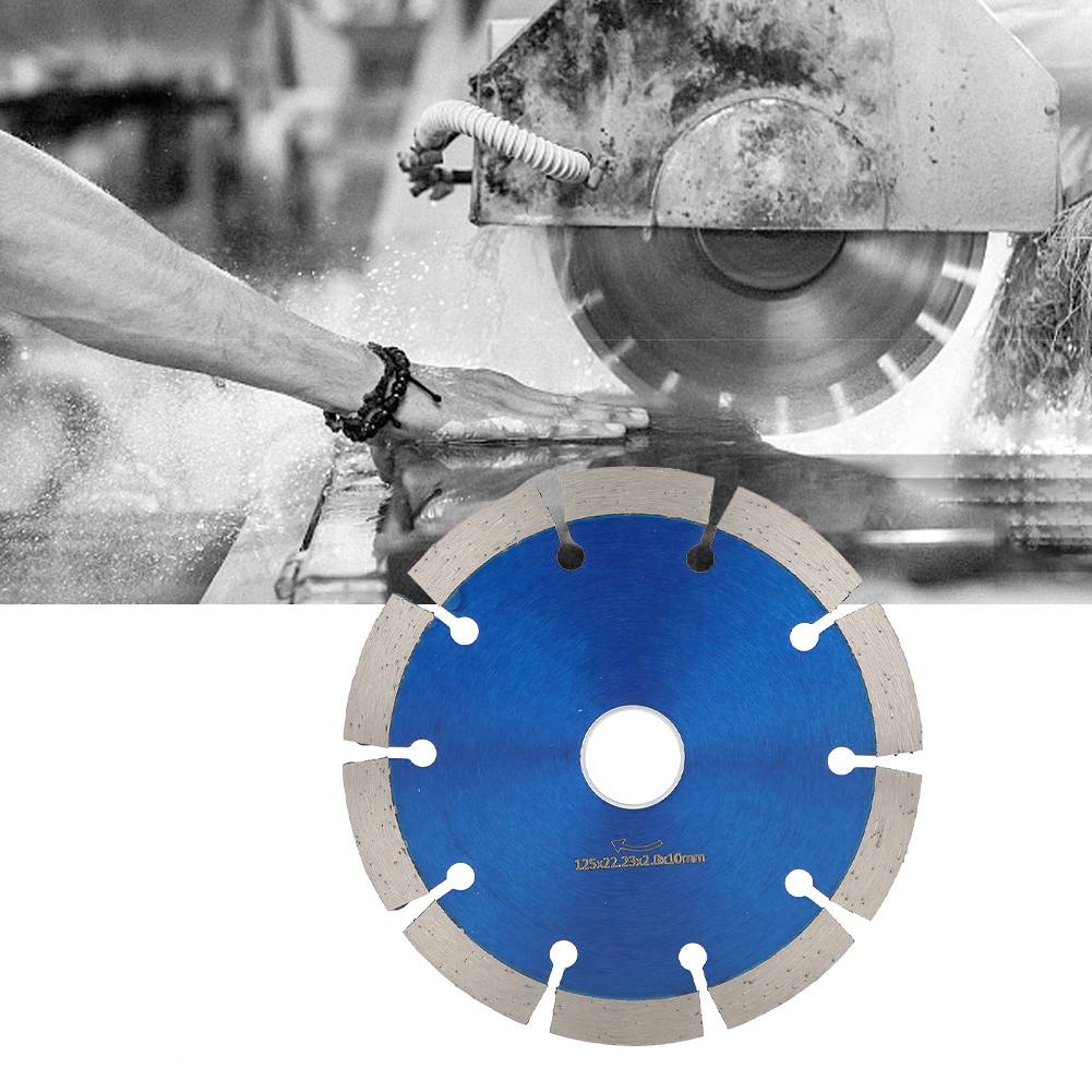 Diamantscheibe Für Winkelschleifer, Trennscheibe Für Marmor Und Beton, 125 Mm