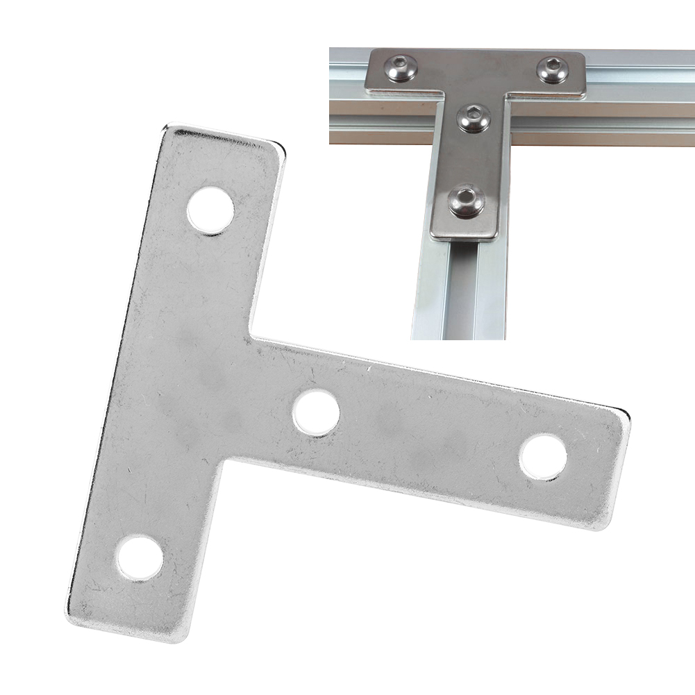 10 Stück Aluminium-verbindungsplatten, Kohlenstoffstahl-verbinder, Platten 202020t
