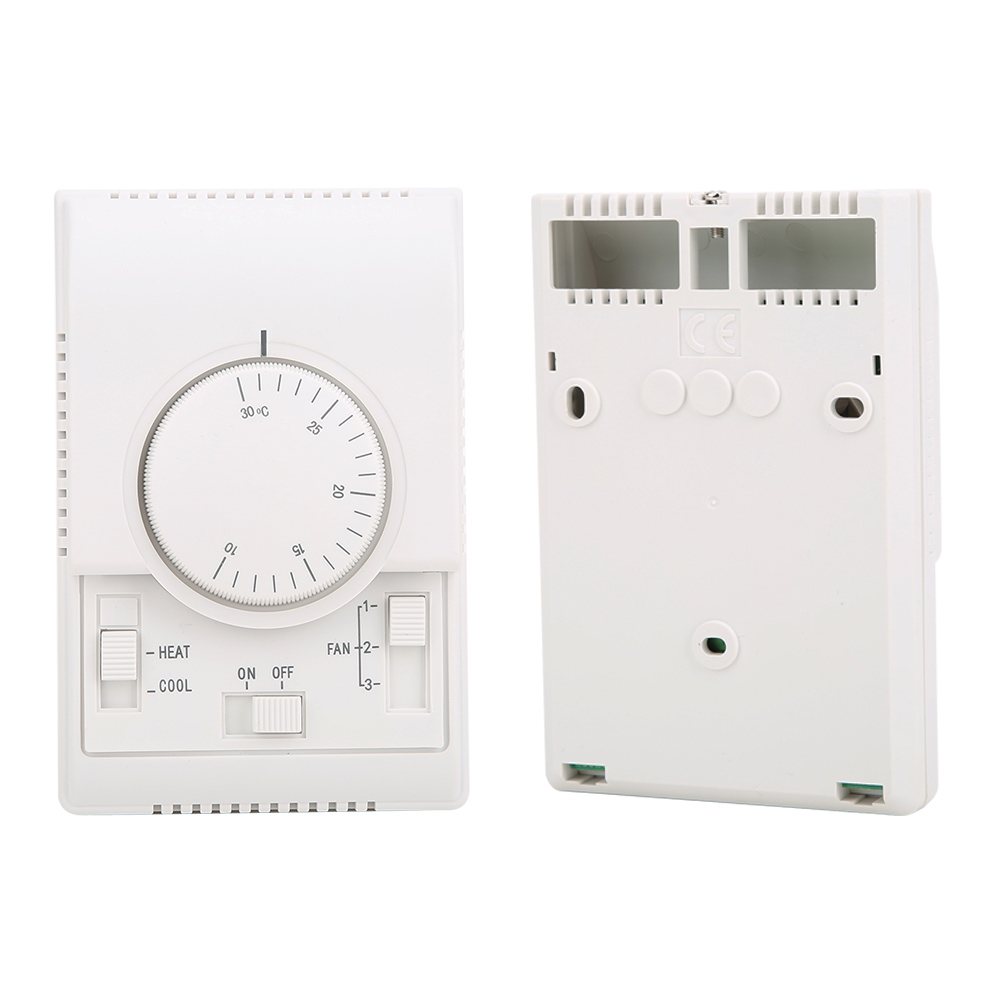 Mechanischer Temperaturregler Für Die Oberflächenmontage, Klimaanlagenthermostat 10-30℃ Ac220v