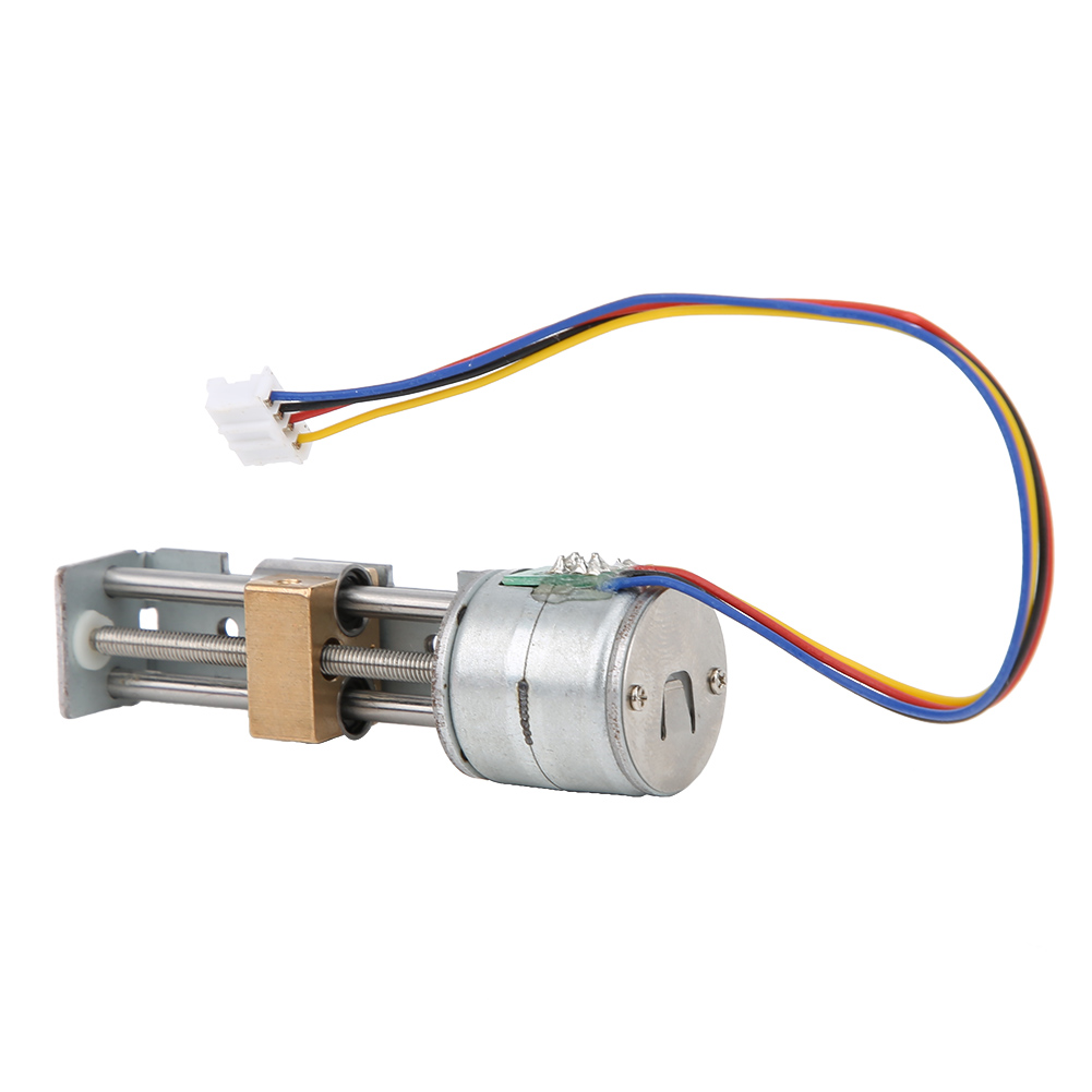 Miniatur-lineargleitmutter Für Schrittmotoren, 2-phasig, 4-adrig, Für Diy-miniaturgleitgetriebe, 20 Mm