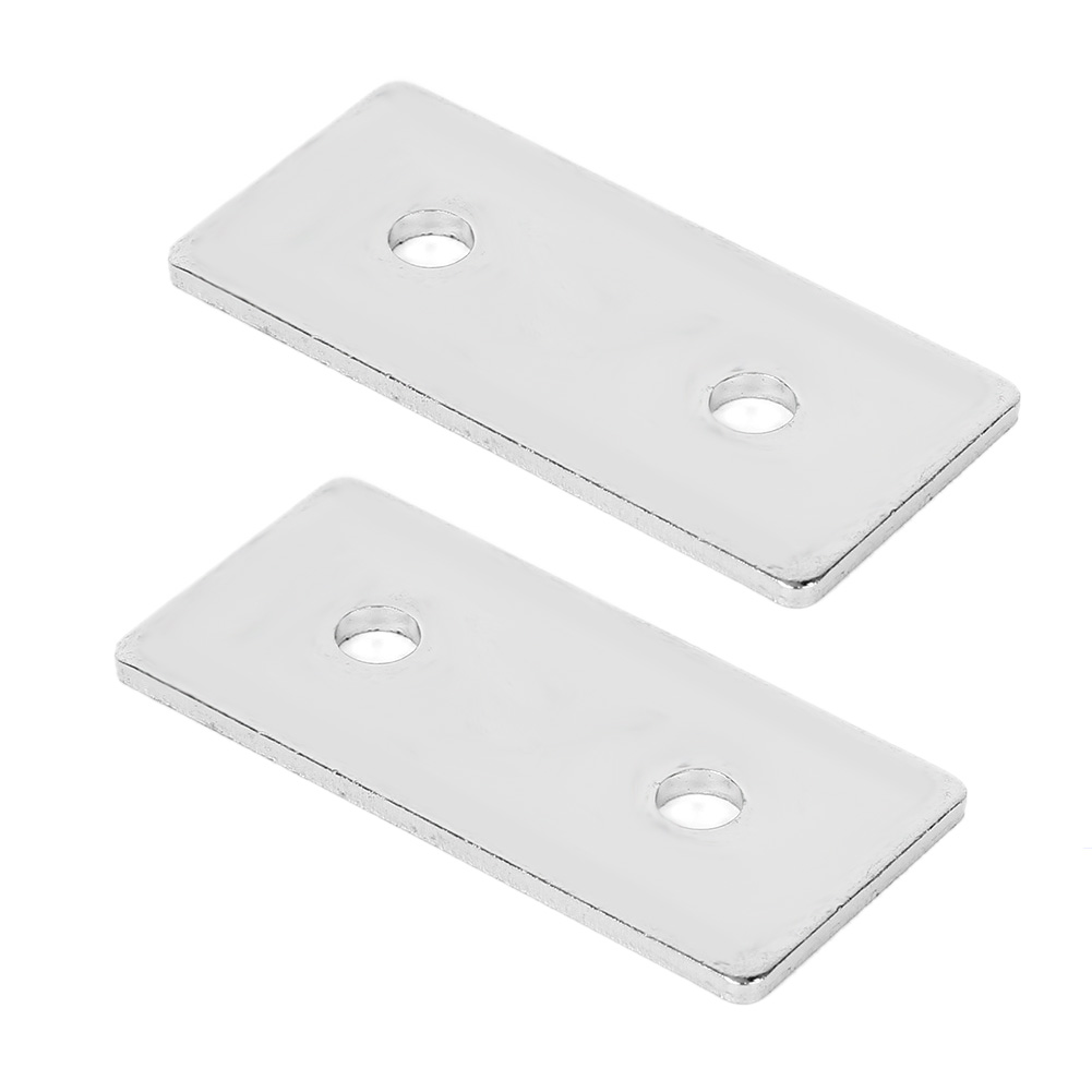 20 Stück Flache Reparaturplatten Aus Kohlenstoffstahl, Befestigungselemente Für Aluminiumprofile 2860