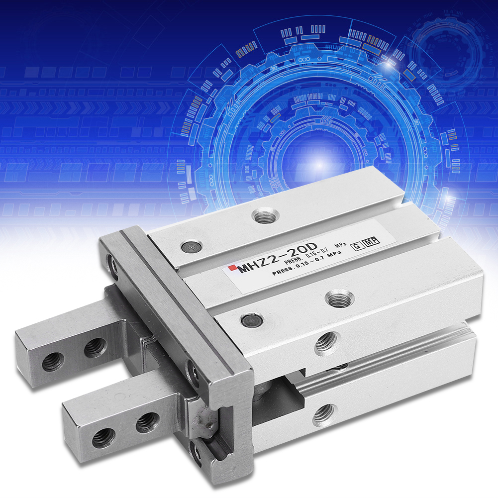 Mhz2-20d Doppeltwirkender Pneumatikzylinder Aus Aluminiumlegierung, Zylinderdurchmesser 10 Mm