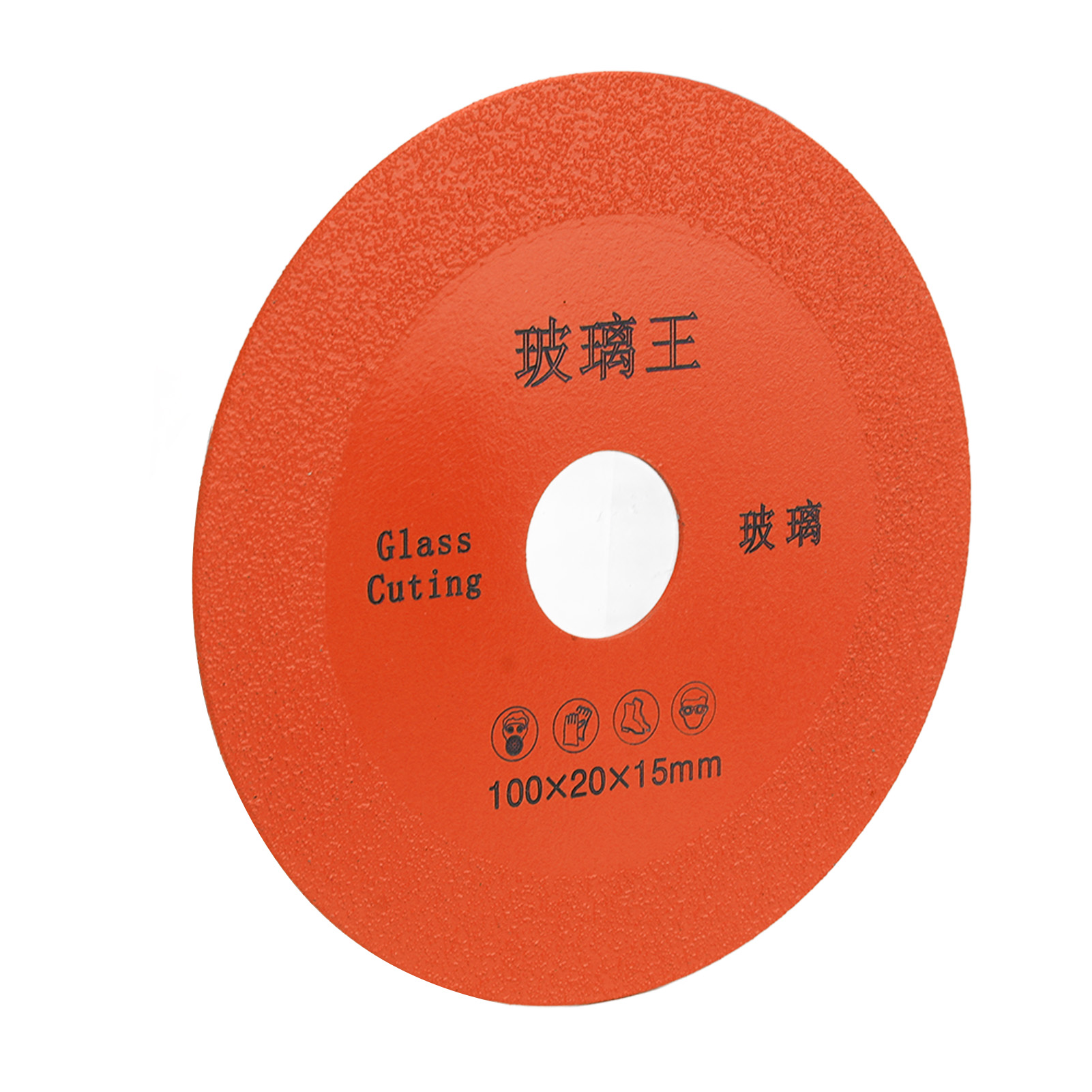 4-zoll-diamant-hartmetall-trennscheibe Zum Schleifen Von Keramikfliesen Und Glasflaschen, Orange