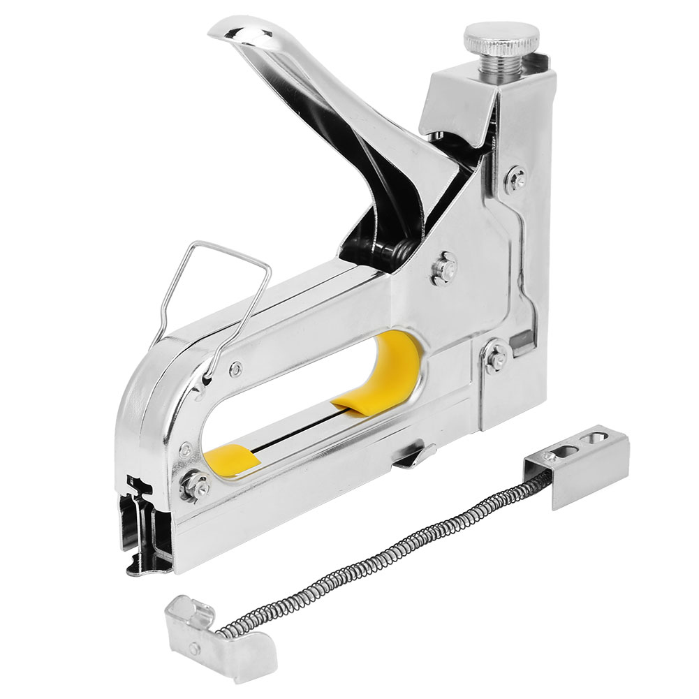 Rahmenhefter, Handnagler, Handbetriebenes Nagelgerät, Hardware-zubehör, 3-seitig Verwendbar, Silberfarben