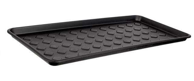 BigDean Schuhabtropfschale 3x Schuhablage groß Abtropfschale für Schuhe Abtropfschale (Set, 3-tlg., Schuhabtropfschale), Abtropfschale für Schuhe, Erhöhter Rand, Leicht zu reinigen