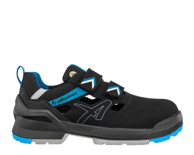 Albatros FORGE AIR BLACK/BLUE LOW Arbeitsschuh