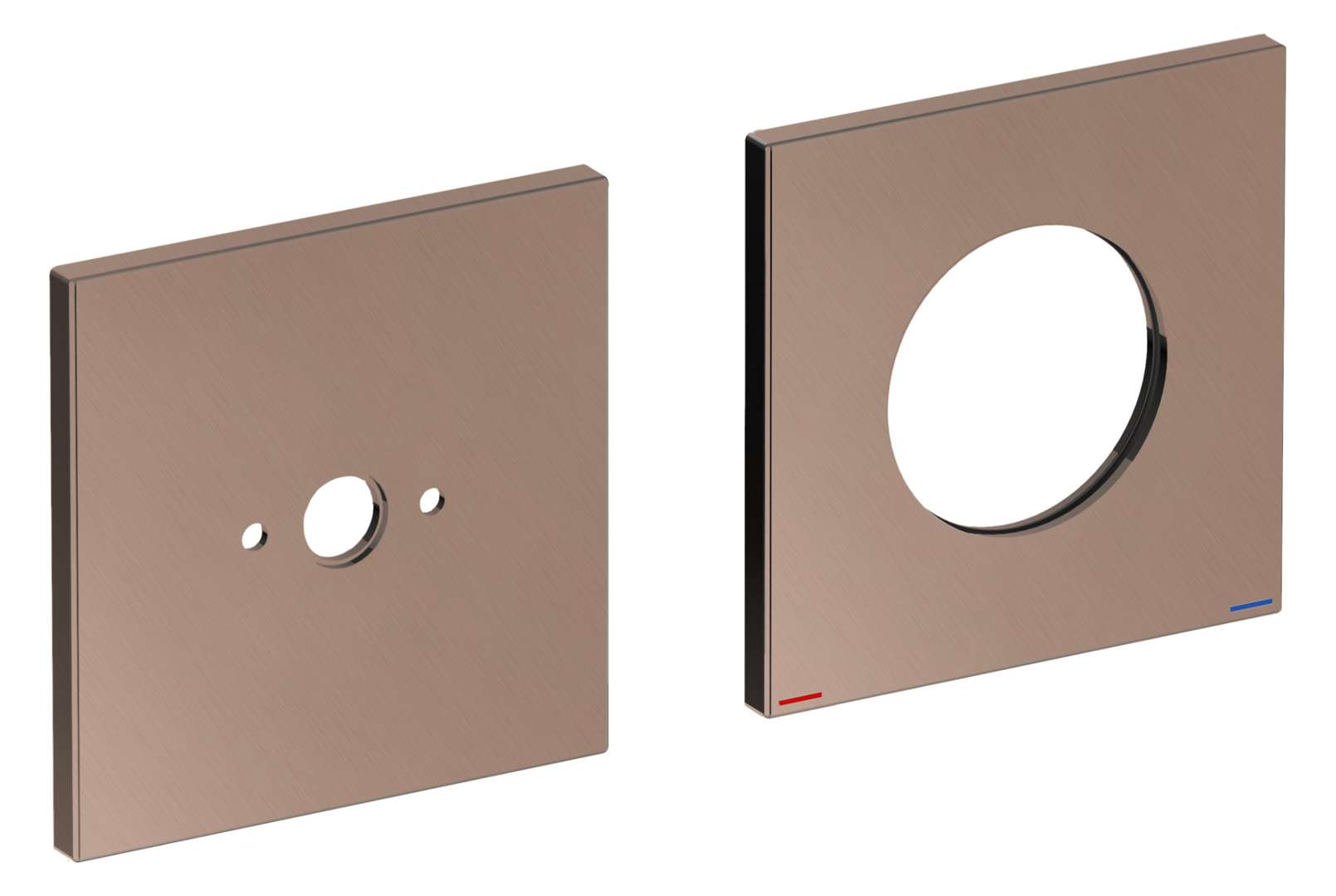 Keuco Edition 11 - Abdeckrosette, Roségold Gebürstet 51116290092