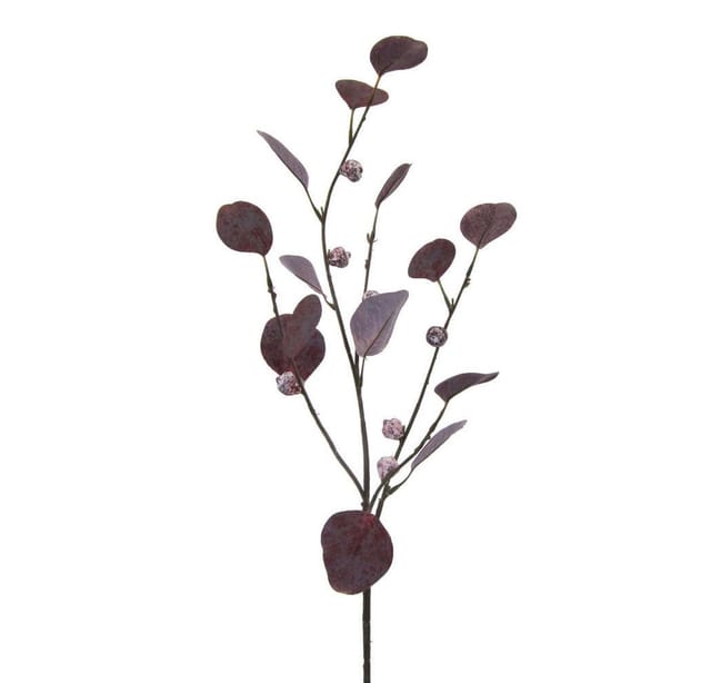 Kunstzweig Kunstpflanze EUKALYPTUSZWEIG 73cm. Eucalyptus, Gasper, Höhe 73.00 cm