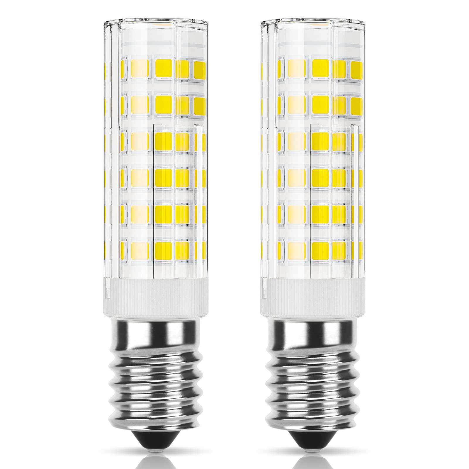 E14 Led-dunstabzugshaubenleuchte, 7 W, Kaltweiß (6000 K), Nicht Dimmbar, Kleine Edison-fassung Für Kühlschrank/dunstabzugshaube/wohnungsbeleuchtung, 2er-pack [nx]