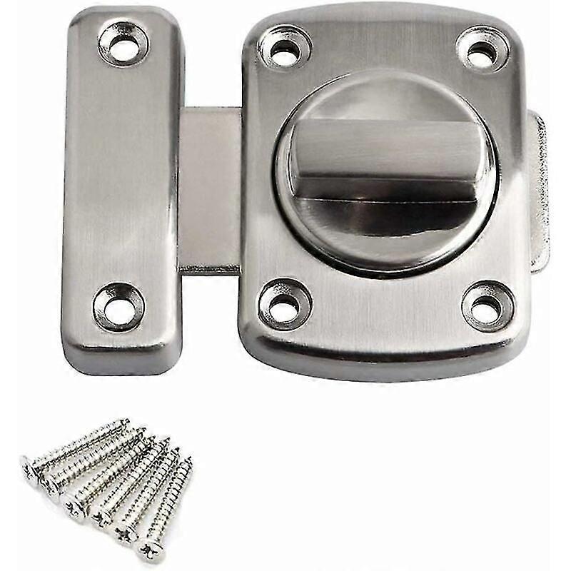 Riegel Und Bolzen, Drehriegel, Terrassentürriegel, Sicherheitstürriegel, Gebürstete Oberfläche, Silber
