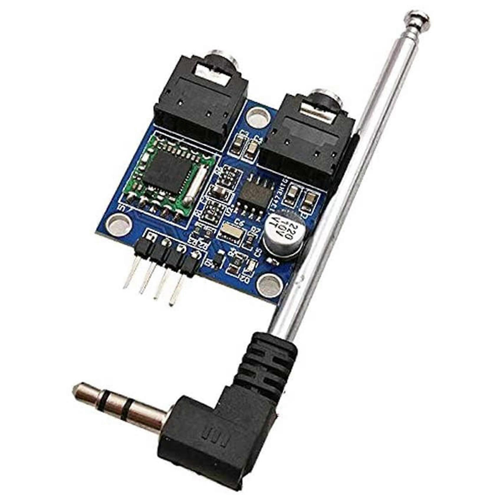 Tea5767 Fm-stereo-radiomodul (1 Stück), Kompatibel Mit Frequenzen Von 76-108 Mhz, Kabel Im Lieferumfang Enthalten.