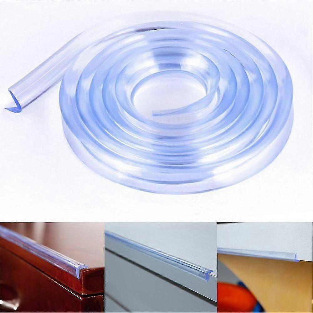 Ppiao Kantenschutz, Eckenschutz, Transparenter Kantenschutz, Transparenter Tischkantenschutz, 1 Meter Langer Baby-eckenschutz, Pvc-matte