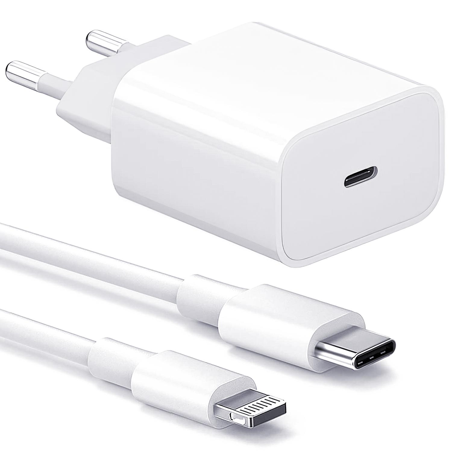 Iphone-ladegerät – Schnellladegerät – Adapter + 20-w-usb-c-kabel 85[nx]