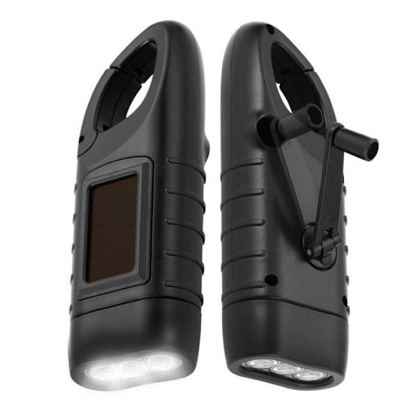 Set Mit 2 Wiederaufladbaren Led-solarlampen, Ideal Für Outdoor-aktivitäten Und Notbeleuchtung.