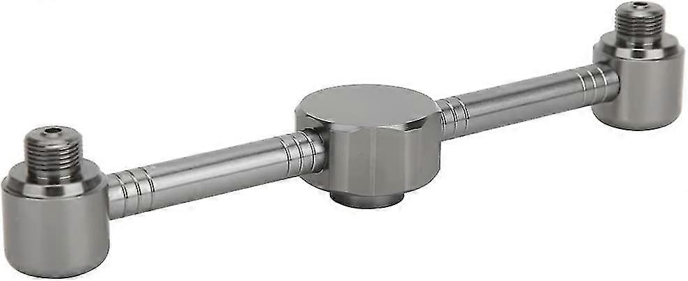 Gaskocheradapter Aus Aluminiumlegierung Für Outdoor-camping (zwei Köpfe)