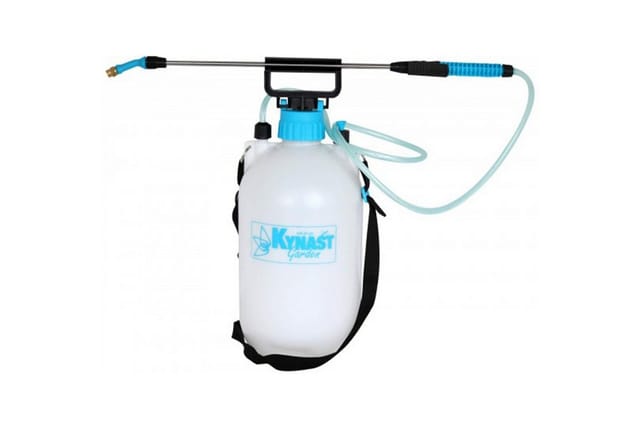 Kynast Drucksprühgerät Drucksprüher Drucksprühgerät Unkraut Spritze 5 Liter, Schultergurt, Tragegriff