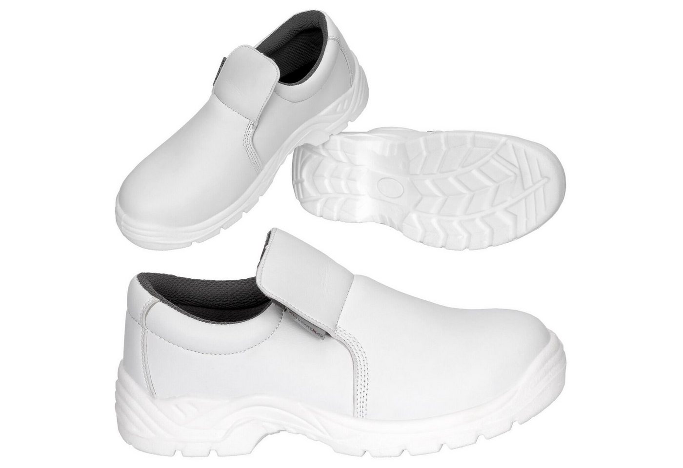 Artmas Arbeitsschuhe Sicherheitsschuhe S2 WEIß KOCHSCHUHE KÜCHENSCHUHE KOCH Sicherheitsschuh Bild 5