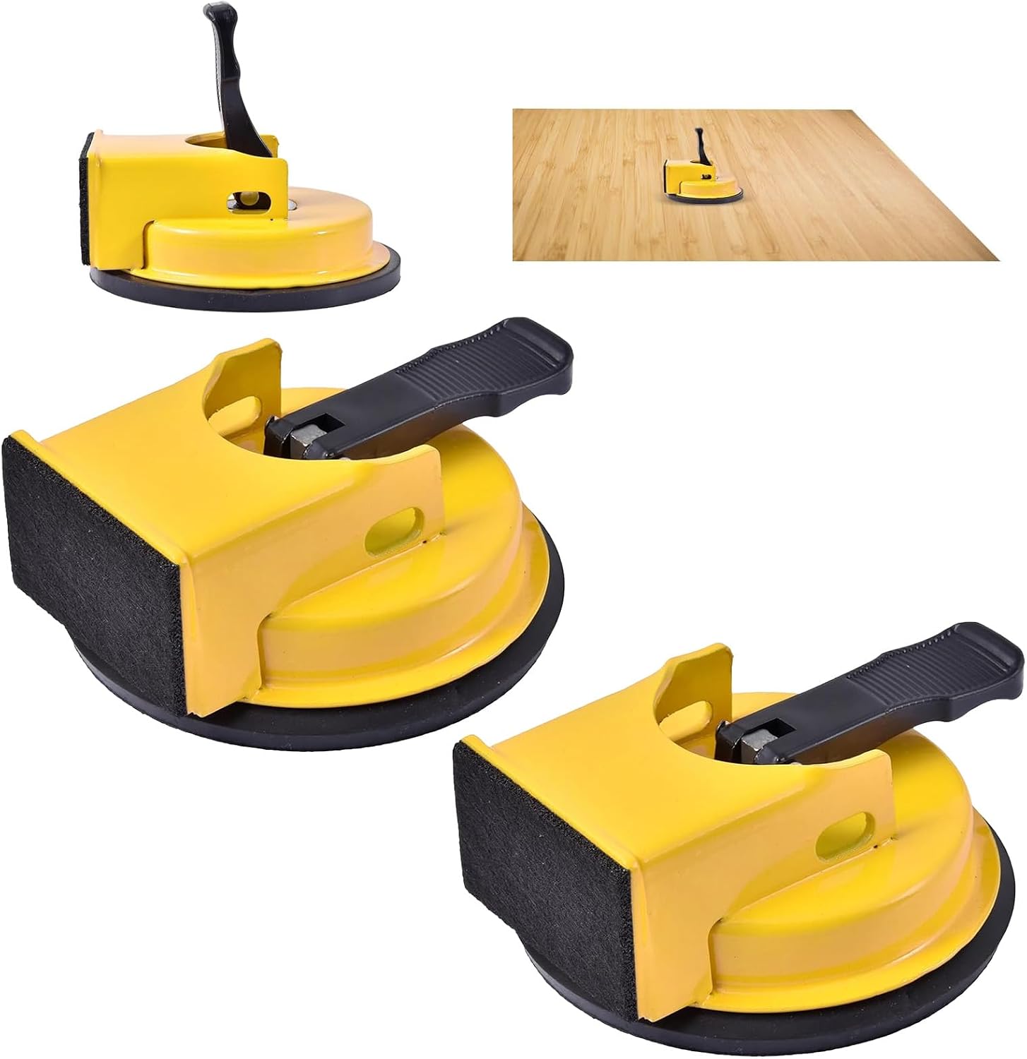 Outil De Réparation De Sol,2 Pièces Outil De Pose De Sol Stratifié,outils Pour Pose Parquet Flottant,outils De Préhension Pour Planchers En Bois,pour Parquet Carrelage Salle De Bain Salon Chambre