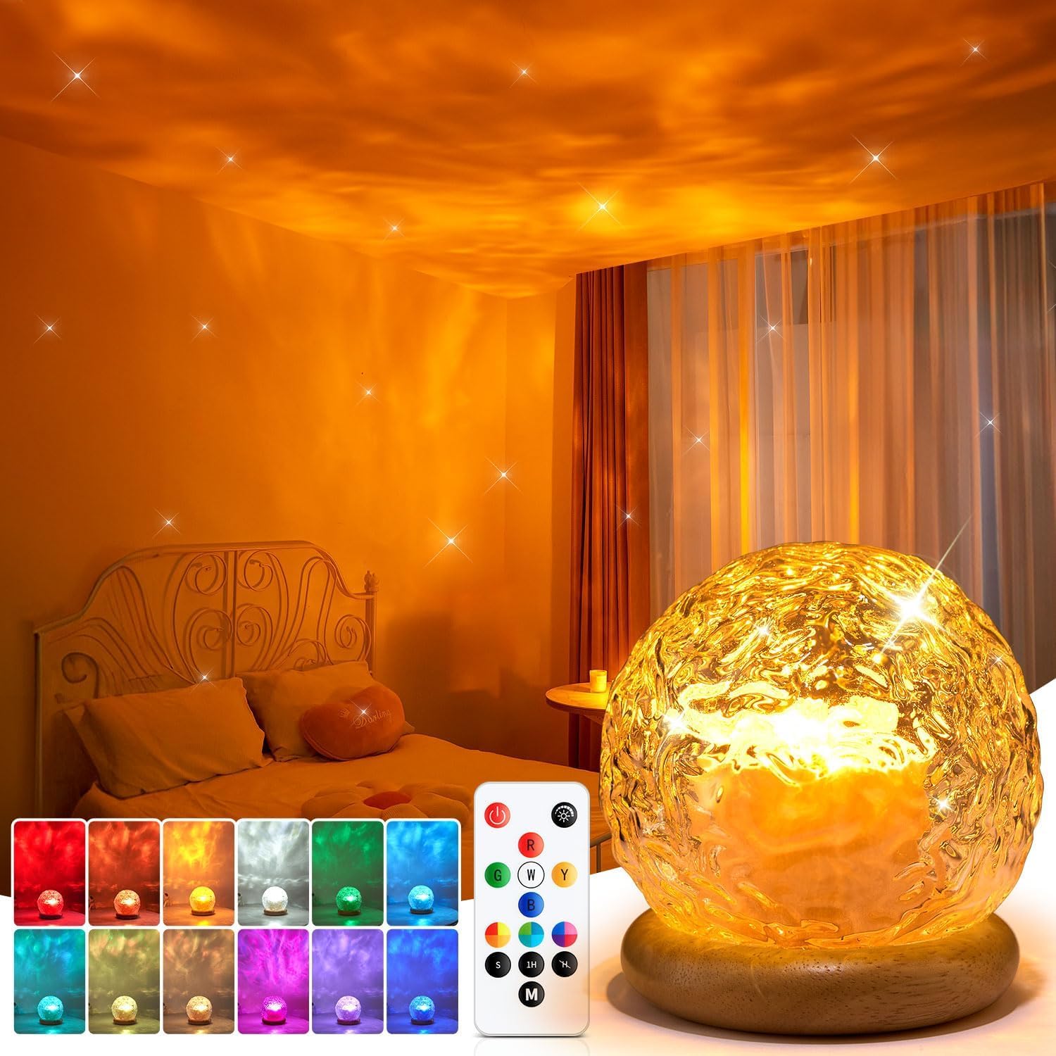 Led Lampe De Chevet Decoration Chambre, Projecteur Veilleuse Enfant