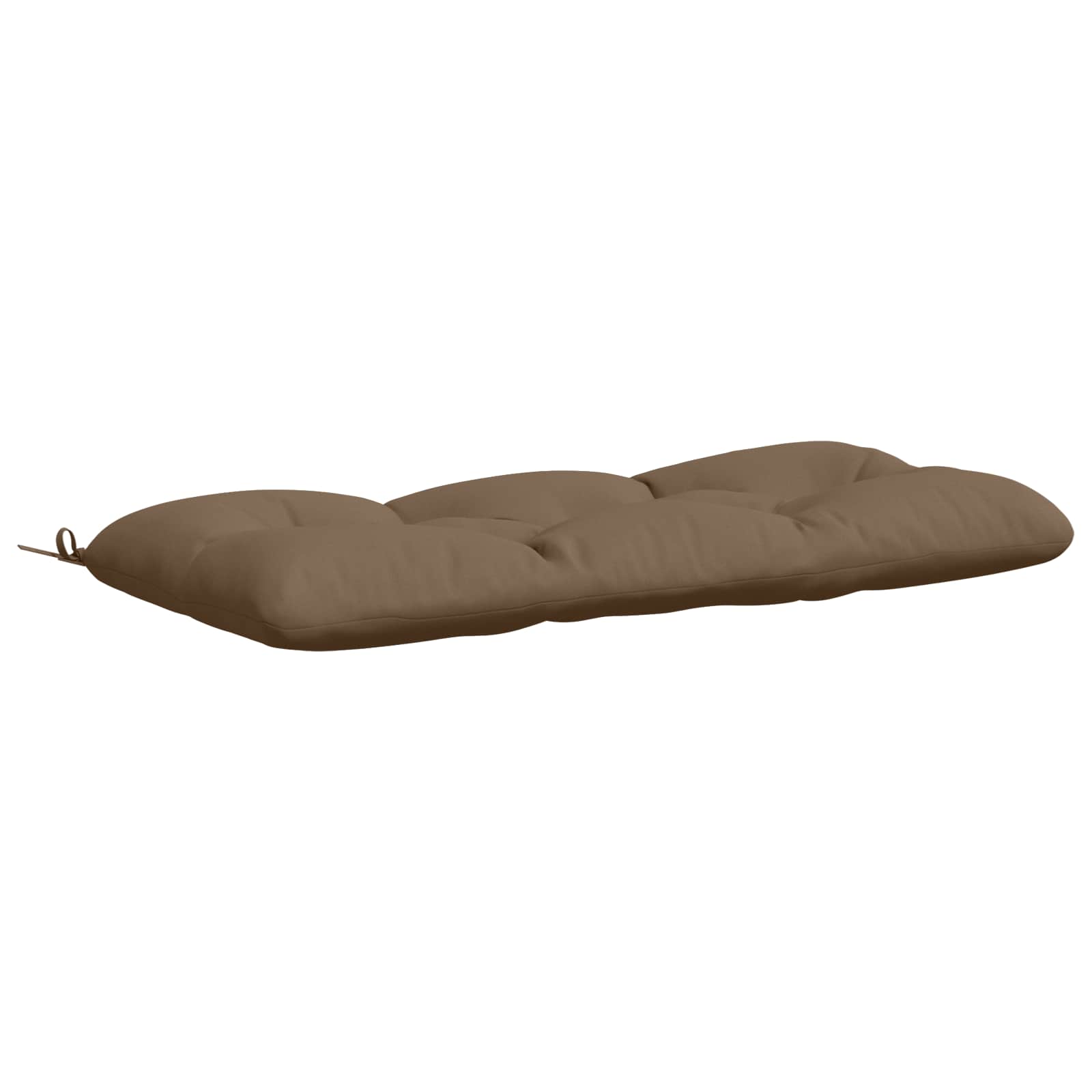 Bankkissen Vianen 100 % Polyester Taupe 130 X 50 X 12 Cm Vidaxl
