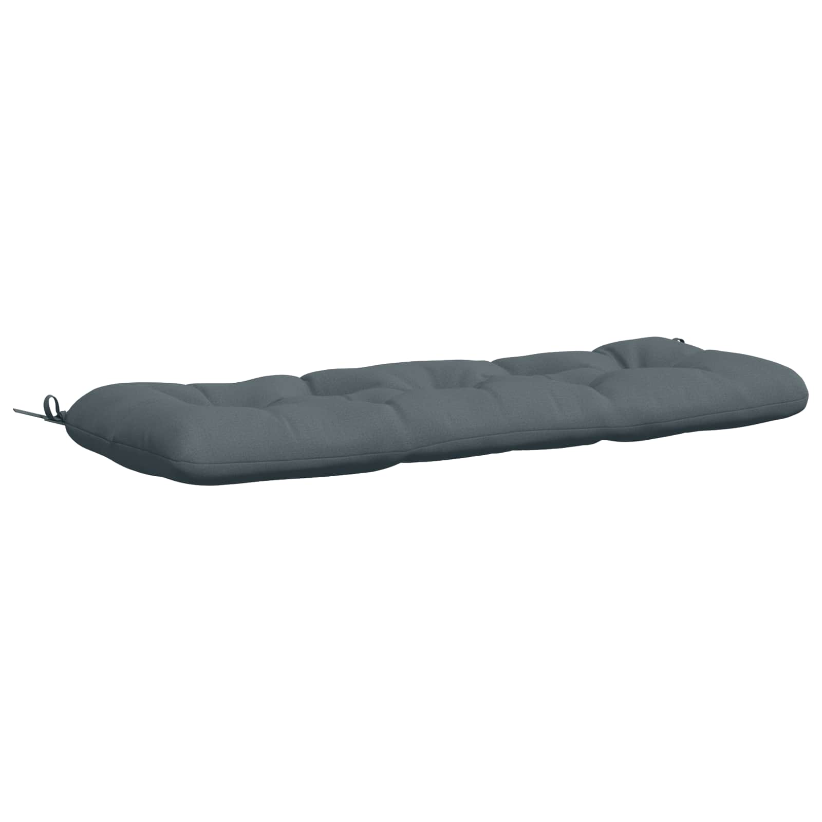 Bankkissen Vianen 100 % Polyester Blau 120 X 40 X 12 Cm Vidaxl