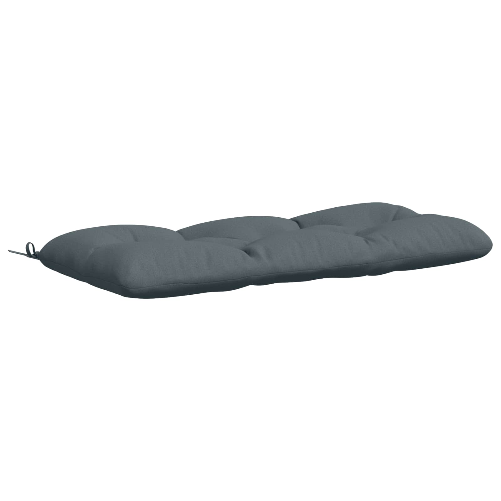 Bankkissen Vianen 100 % Polyester Blau 120 X 50 X 12 Cm Vidaxl