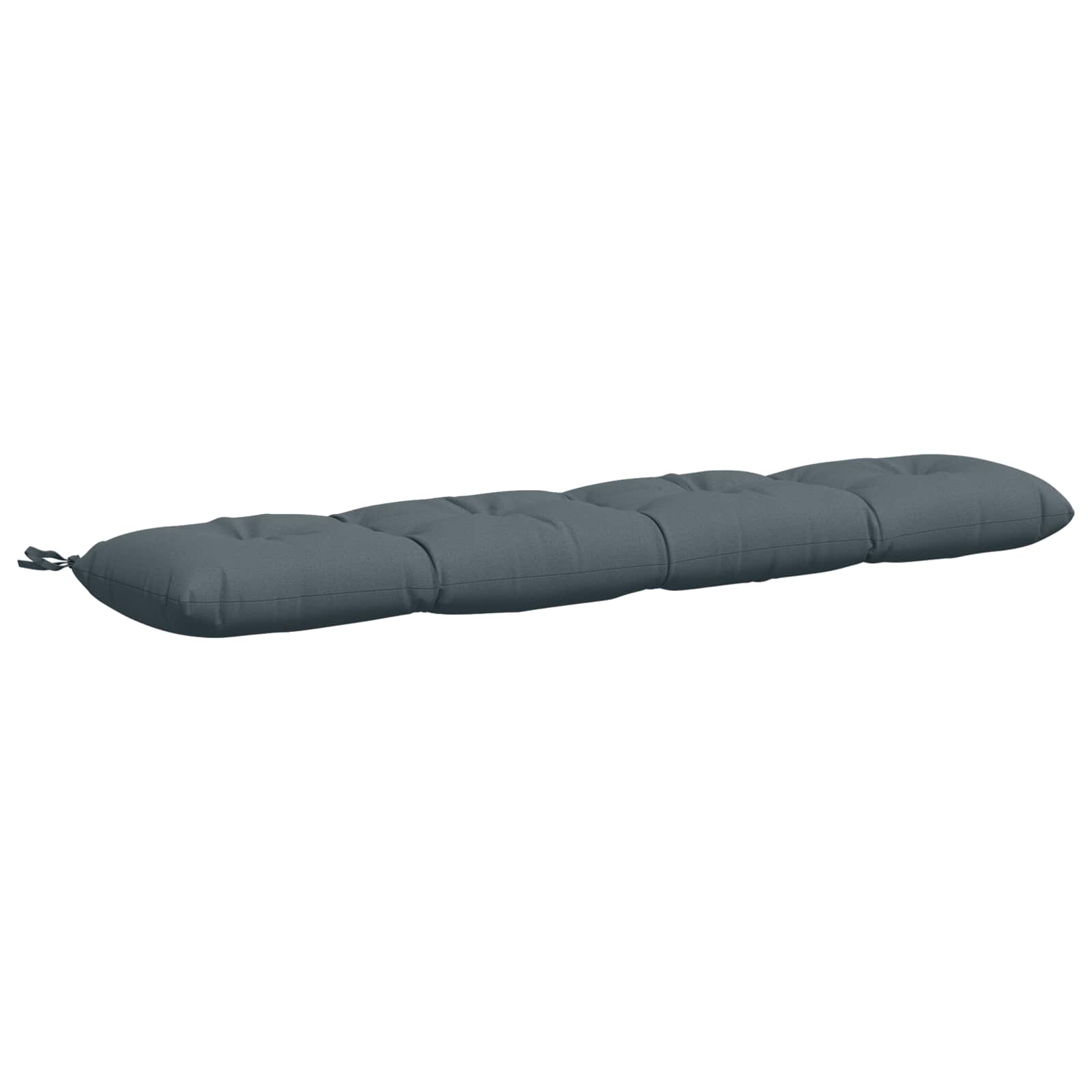Bankkissen Vianen 100 % Polyester Blau 140 X 30 X 12 Cm Vidaxl