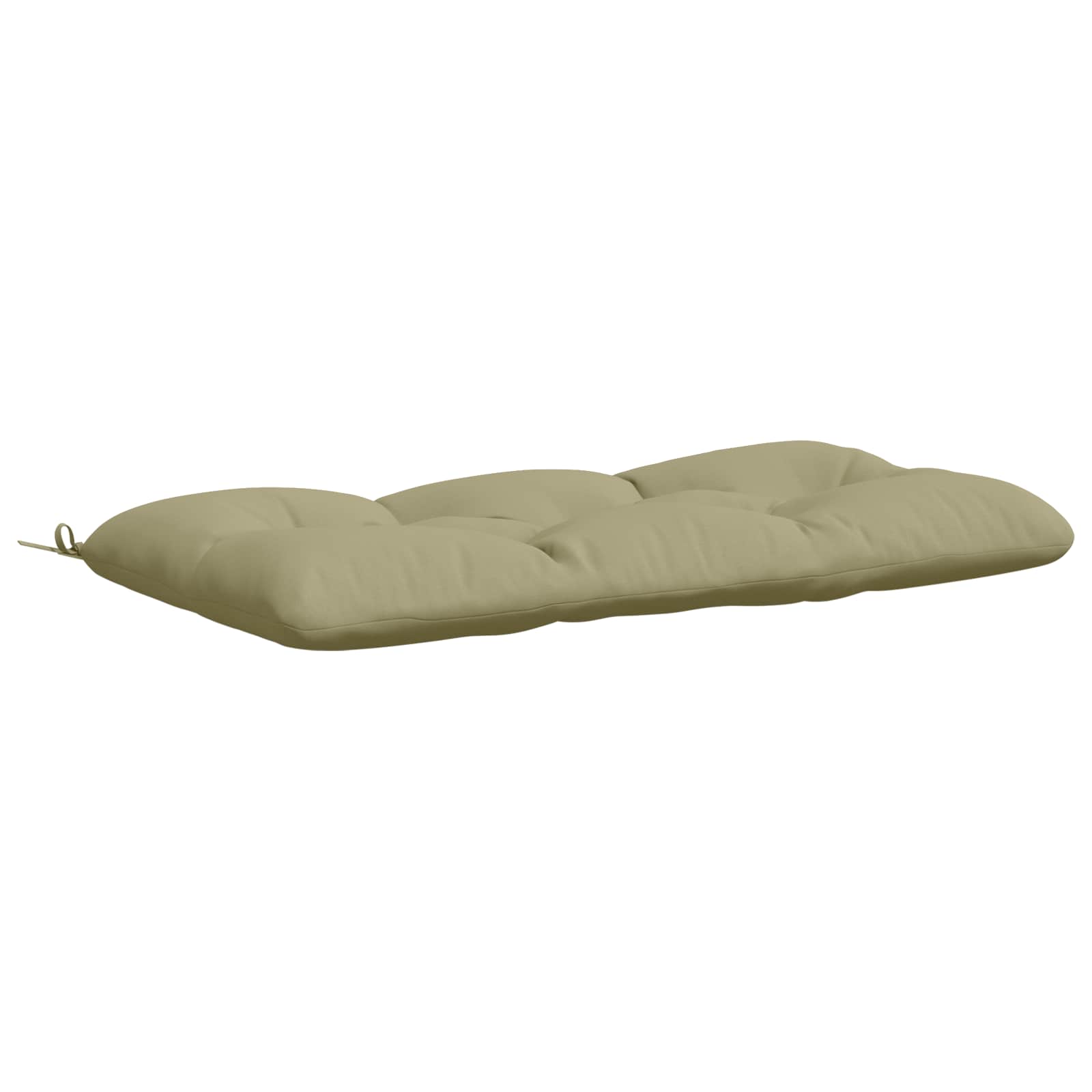 Bankkissen Vianen 100 % Polyester Hellgrün 120 X 60 X 12 Cm Vidaxl