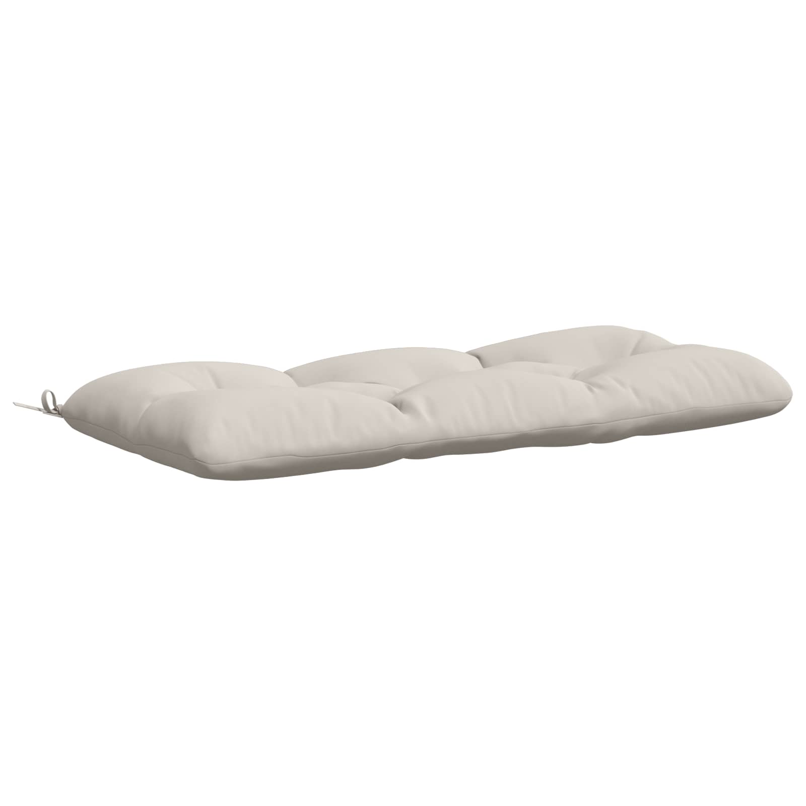 Bankkissen Vianen 100 % Polyester Weiß 120 X 50 X 12 Cm Vidaxl