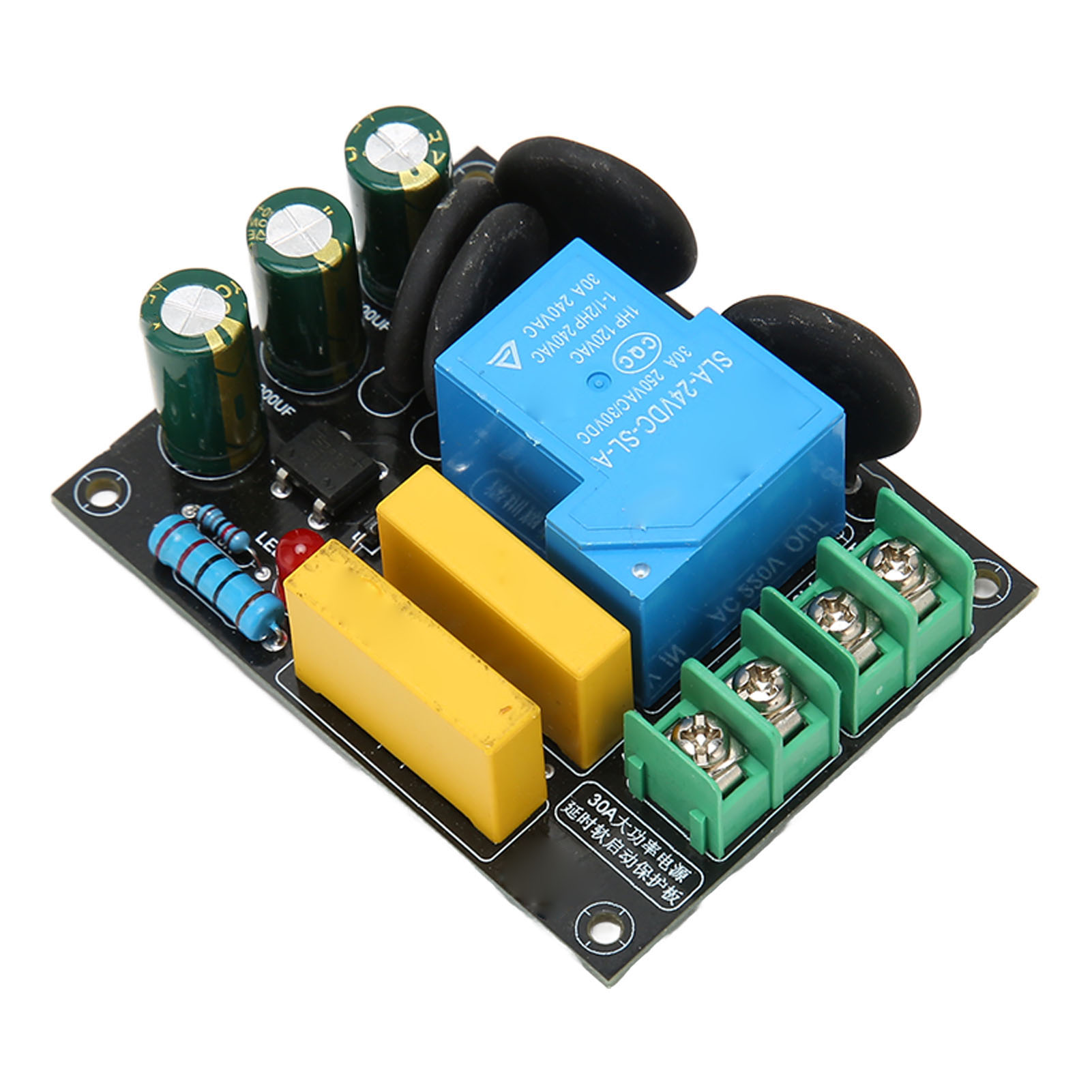 Module Démarrage Doux 30a 6600w - Protection Amplificateur Classe A 100-250v