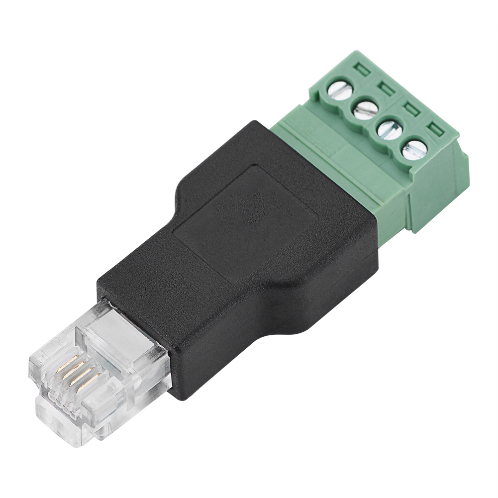 Bornier À Vis Av, Adaptateur De Borne Standard À Signal Fort Pour Hubs D'Interface Rj11