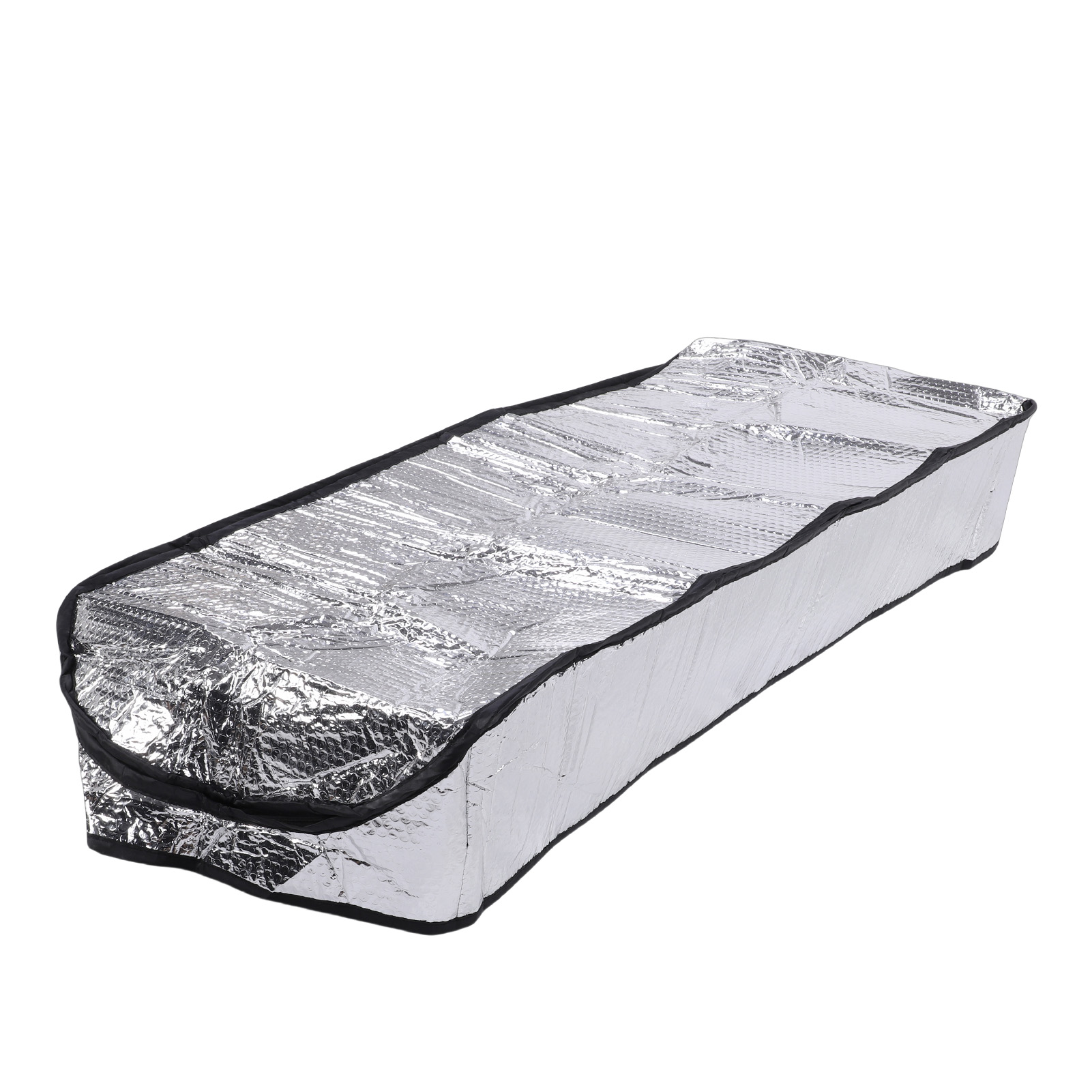 Housse Isolante Zippée Pour Escalier De Grenier, Feuille Réfléchissante En Aluminium, Ajustement À Bulles, Ouverture De 25 X 54 X 11 Pouces, Convient À Toutes Les Saisons.