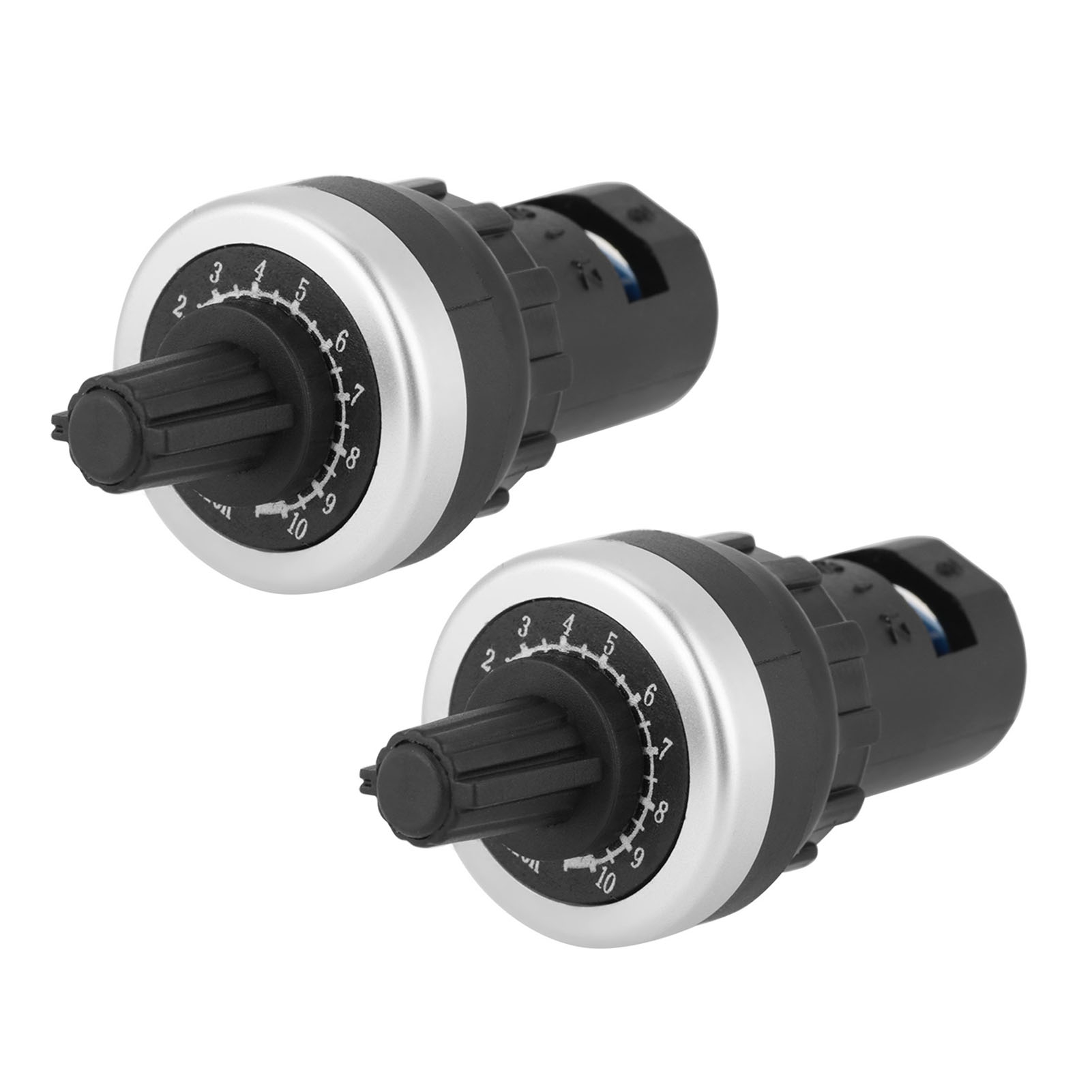 2 Potentiomètres De 10 Kω Pour Montage Sur Panneau Vsd/vfd Pour Variateur De Vitesse.