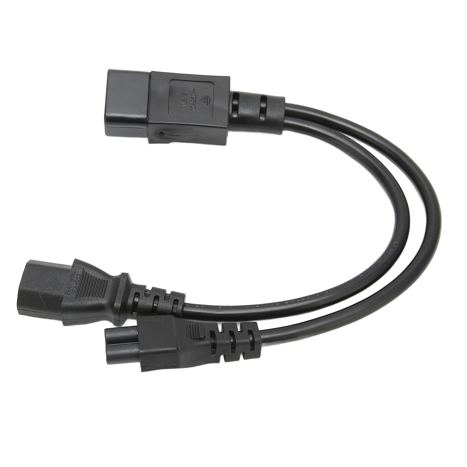 Câble Adaptateur En Y Pour Prise Iec 320 C14 Mâle Vers Prises C13 Et C5 Femelles, 10 A 250 V