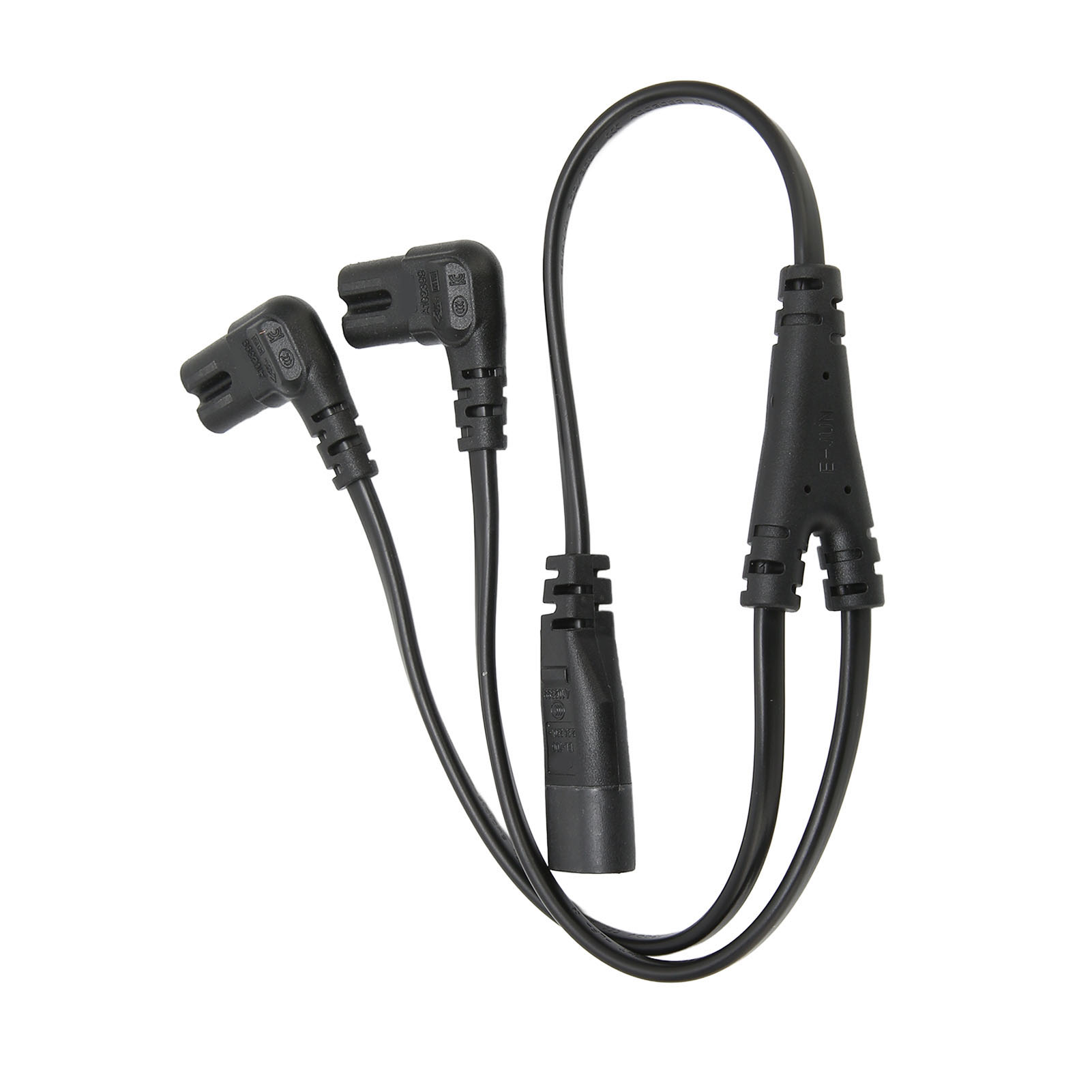 Câble Répartiteur D'Alimentation Secteur Iec320 C8 Vers Double C7, Mâle Et Femelle, 1 Entrée Et 2 Sorties, Pour Moniteur Lcd Et Lampe De Bureau, 100-250 V.