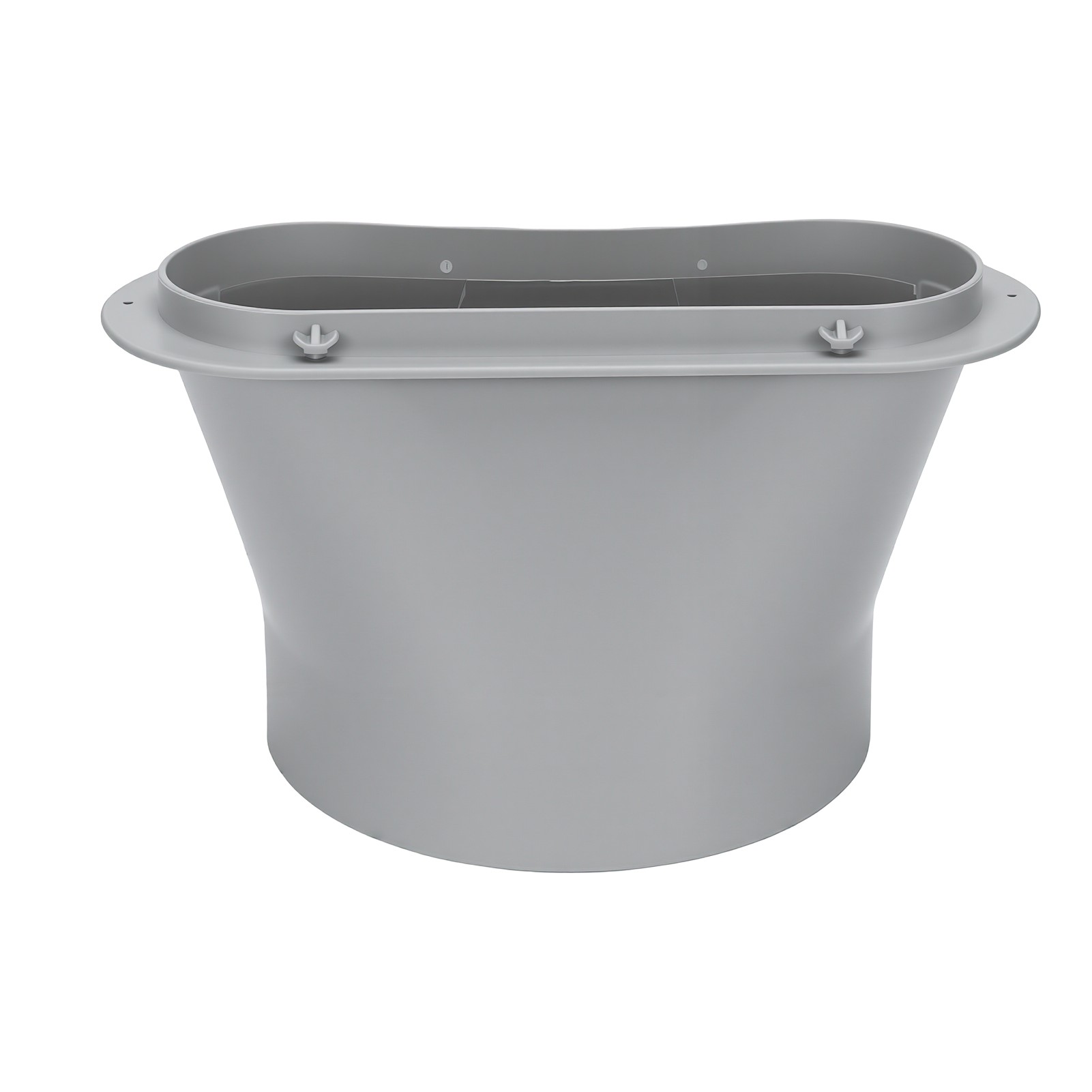 Adaptateur De Ventilation Ovale Pour Tuyau De Climatiseur Portable De 5,9 Pouces, Connecteur De Plaque D'Étanchéité De Fenêtre Pour Climatiseur Mobile