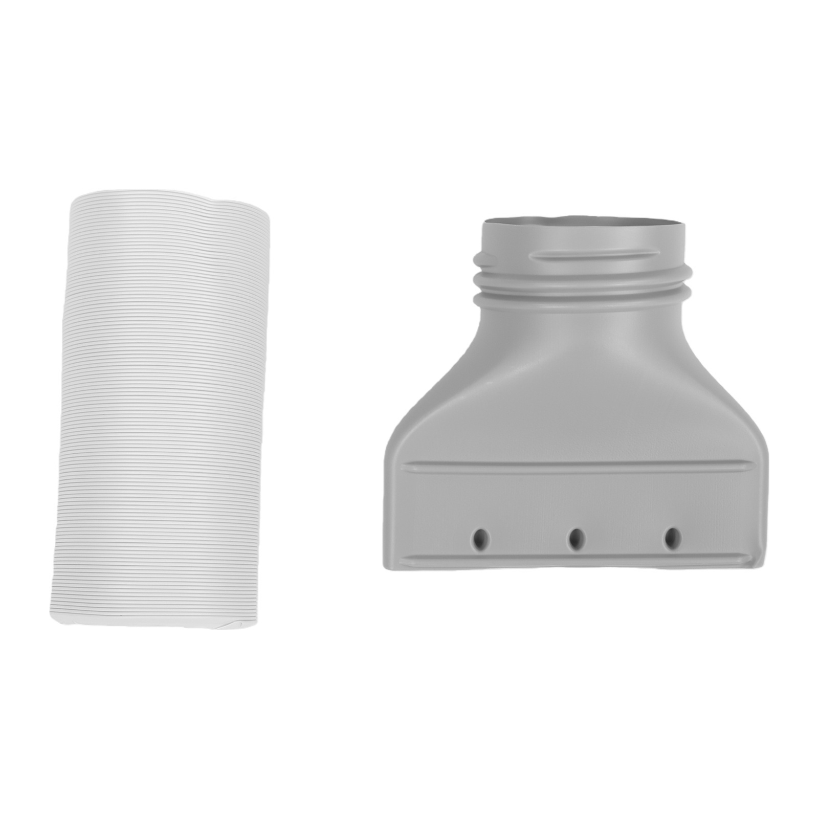 Kit De Tuyau Pour Climatiseur Portable Compatible Avec Les Climatiseurs Lg, Buse Plate De 1 Pouce, Connecteur À Double Filetage, Ventilation De Fenêtre, Porte Coulissante, Évacuation De 5,9 Pouces Et