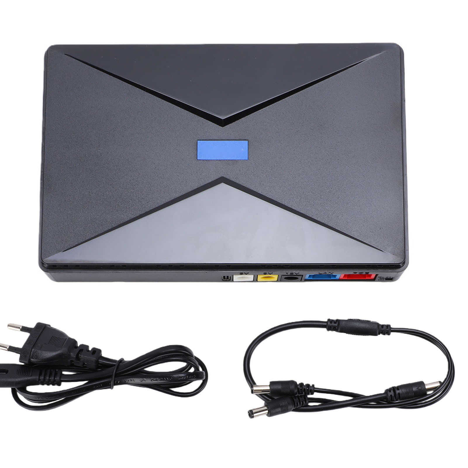 Mini-onduleur 10400 Mah 18 W, Sortie 5 V/9 V/12 V/15 V/24 V, Alimentation Sans Interruption Pour Routeur, Modem, Caméra De Sécurité, Prise Européenne