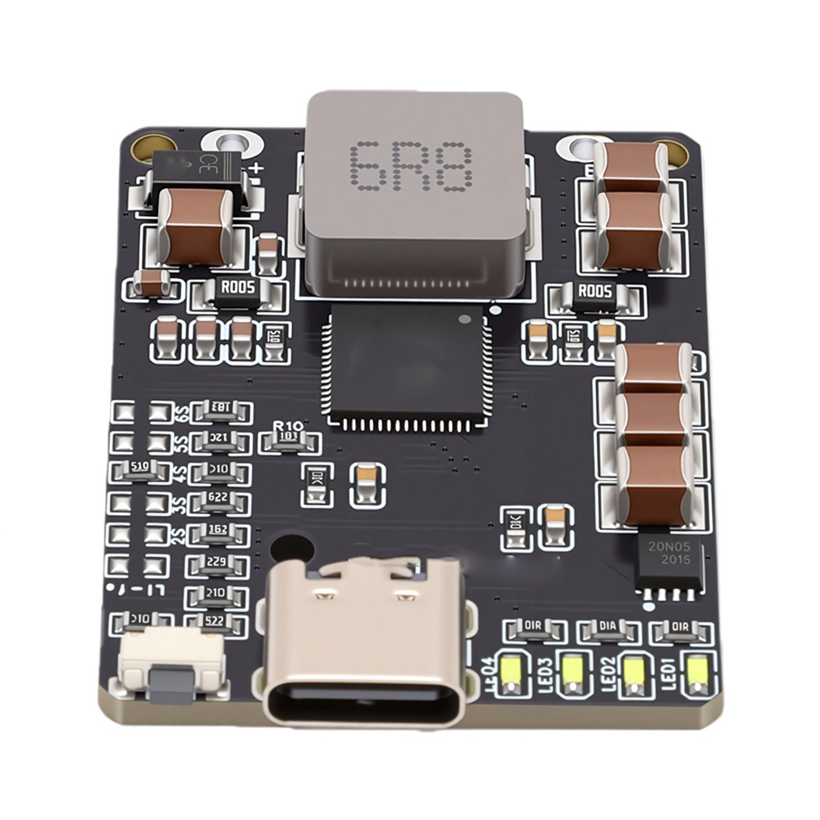 Module De Charge Et De Décharge De Batterie Lithium-ion Pd3.1 Qc3.0 45w Avec Charge Rapide Pour Batteries Lfp 2s À 6s Et Compatible Avec La Puce Ip2369.