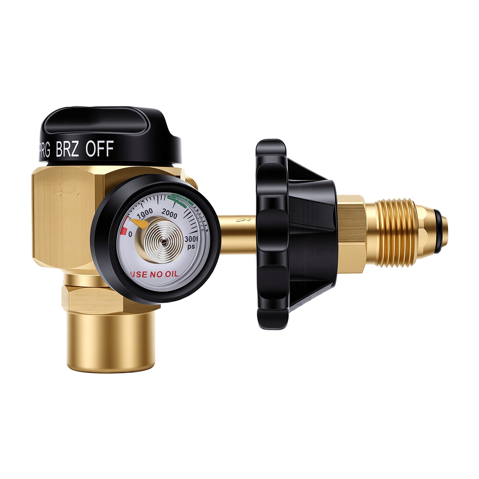 Régulateur De Purge À L'Azote, Débitmètre De 500 Psi, Vanne De Contrôle De Pression Pour Les Tests D'Étanchéité.