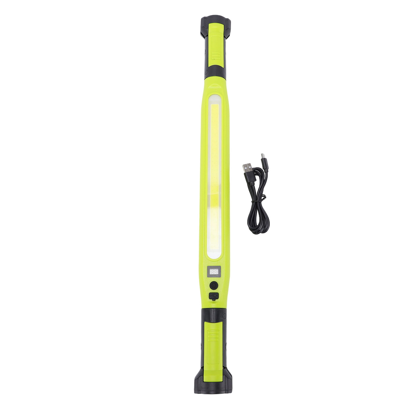 Barre Lumineuse De Travail Led Magnétique Rechargeable Avec Crochet Pour Compartiment Moteur, Idéale Pour Les Mécaniciens Et Réparateurs Automobiles (verte)