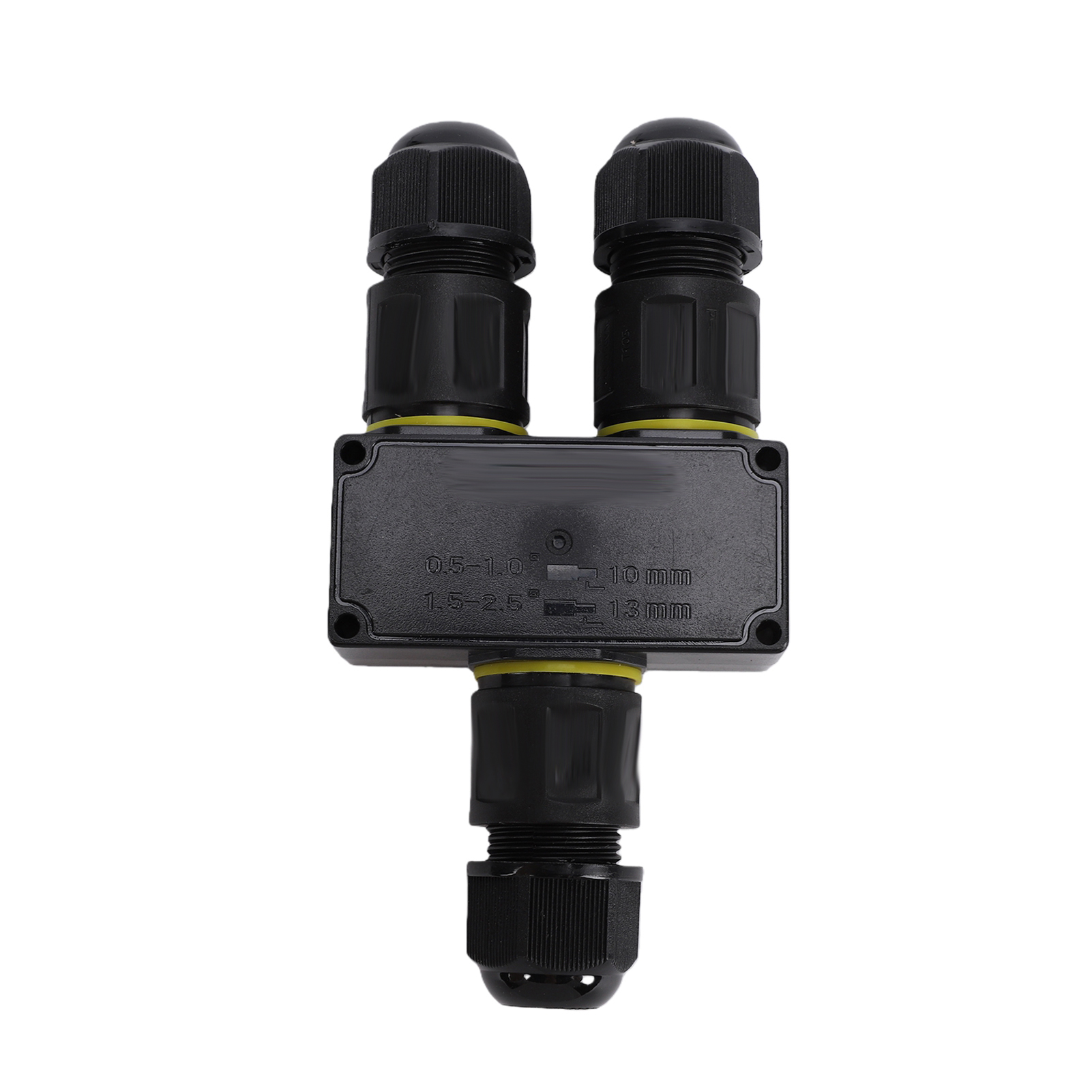 Boîtes De Jonction Étanches Ip68 À 3 Voies 3p 24a M20 Avec Connecteur De Câble Électrique Extérieur À Dégagement Rapide Pour Câbles De 4 À 8 Mm².