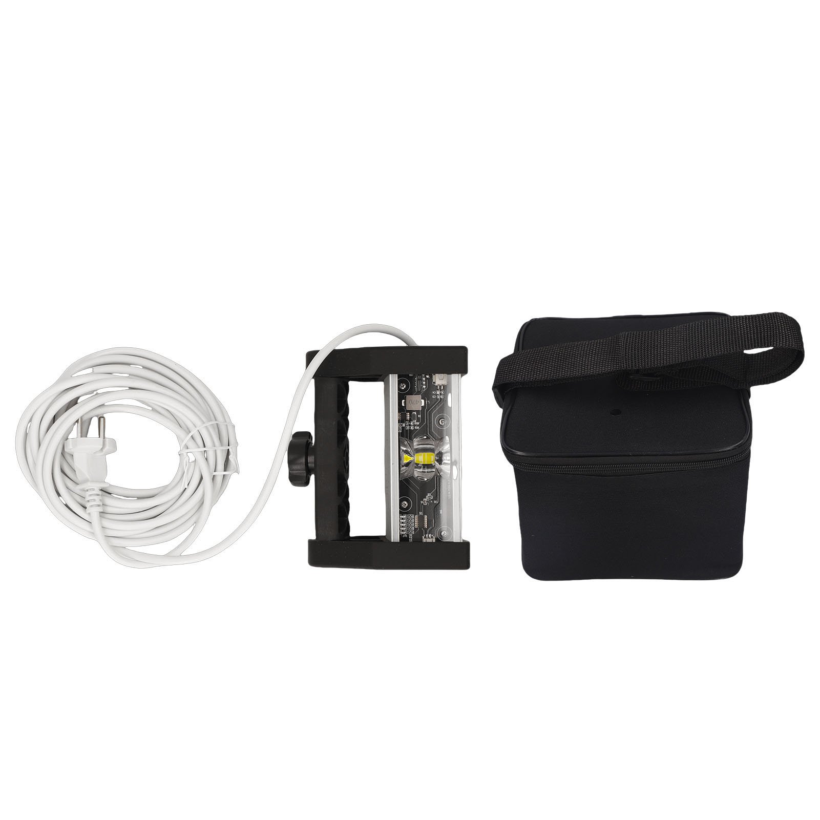 Lampe D'Inspection De Peinture Murale, Outil Auxiliaire De Polissage, 15 W, 1500 Lm, Led Universelle, Portable, Noire, Prise Européenne 100-240 V.
