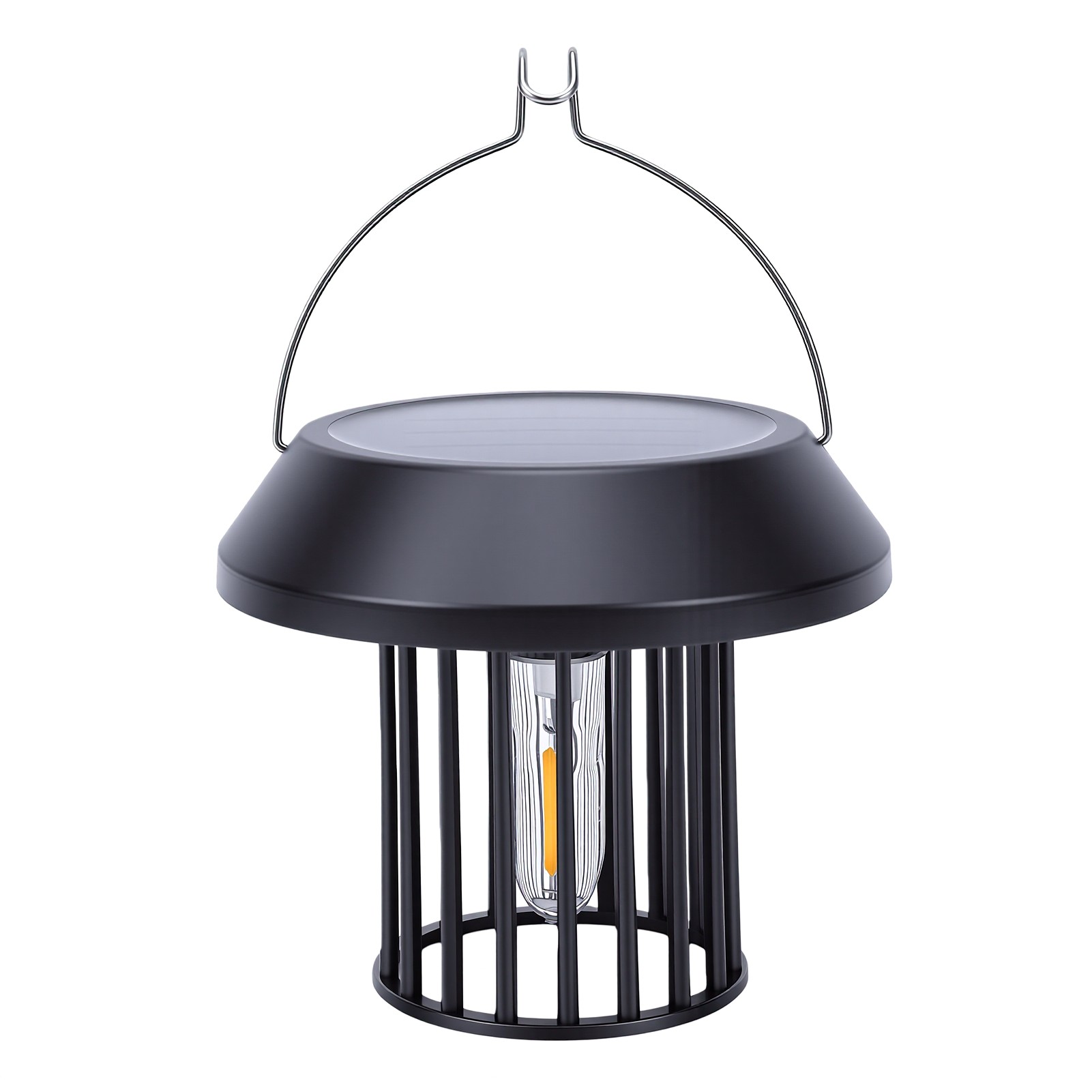 Lanterne Solaire D'Extérieur Étanche Avec Fonction Marche/arrêt Automatique, À Suspendre Sur La Terrasse Ou Dans Le Jardin Hp2415