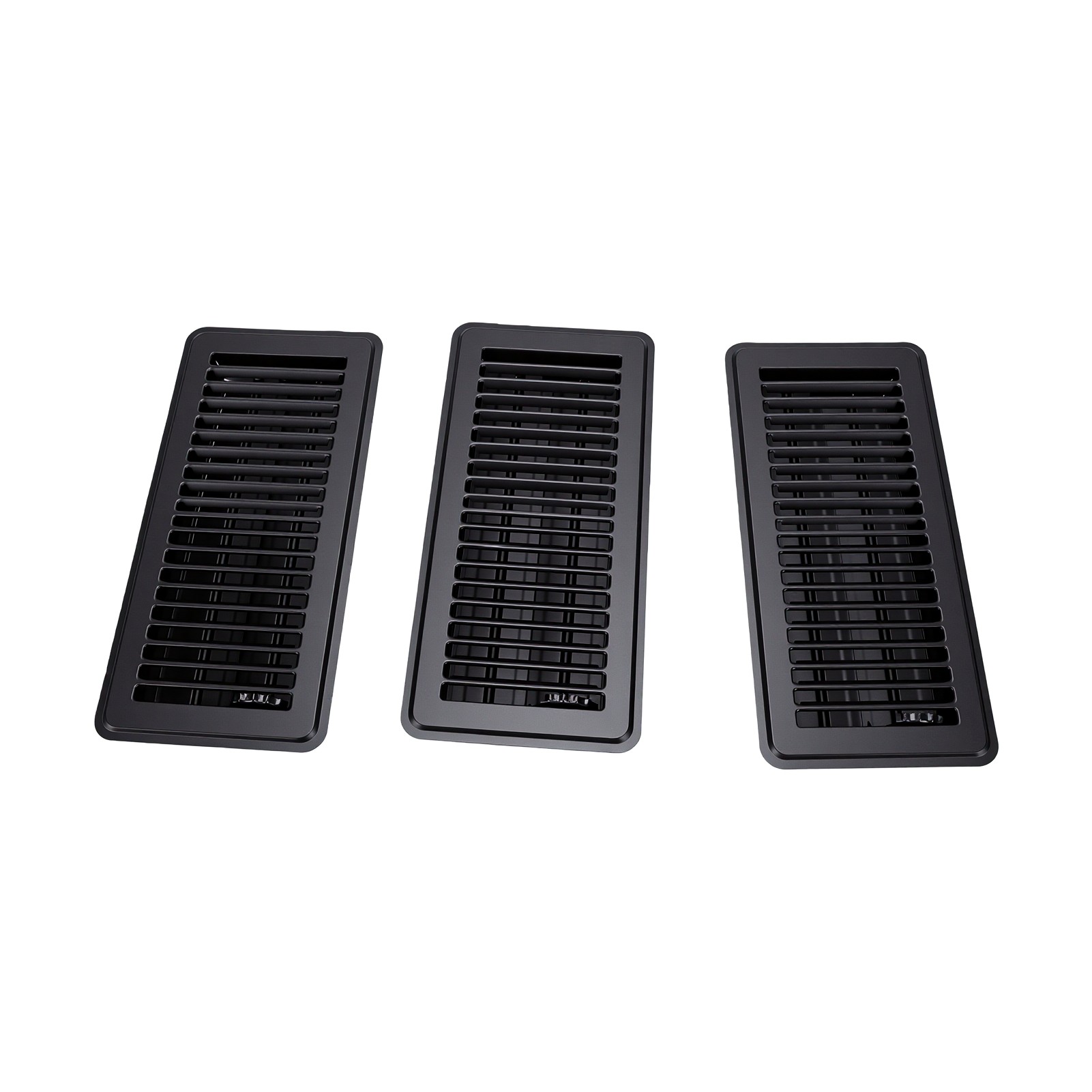 Grilles De Ventilation De Sol 3 X 4 X 10 Pouces, En Acier Robuste Et Praticable, Résistantes À La Corrosion Pour Les Murs Et Les Plafonds De La Maison.