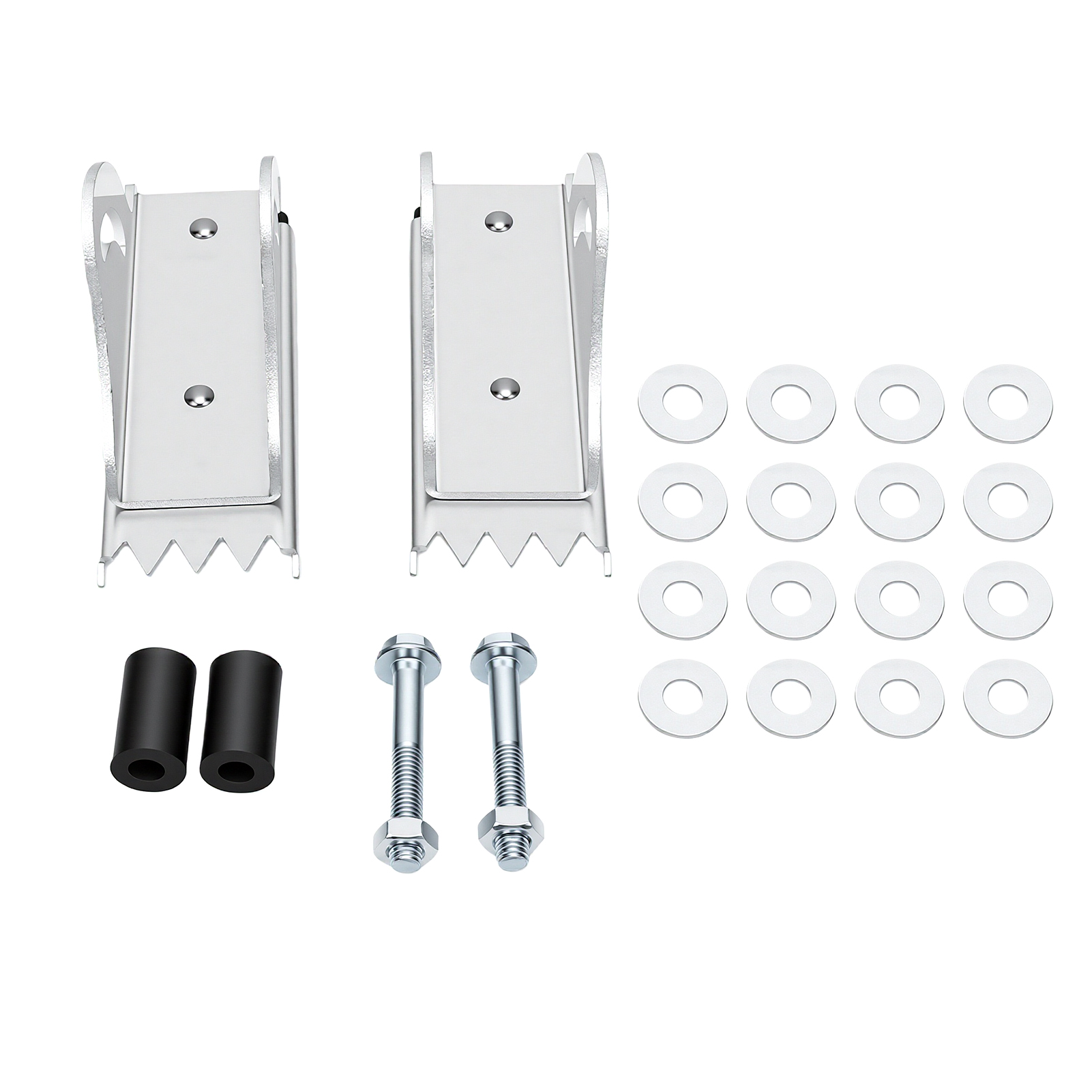 2 Pieds D'Échelle Antidérapants, Compatibles Avec Les Rallonges Werner D1200, D1300, D1700 Et D1800.